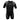 GIM Traje de Neopreno Corto Adulto 2.5mm Manga Larga Talla XXL Bicolor Negro Plateado, Ropa de Buceo Elastica Secado Rapido Proteccion de Temperatura (Large)